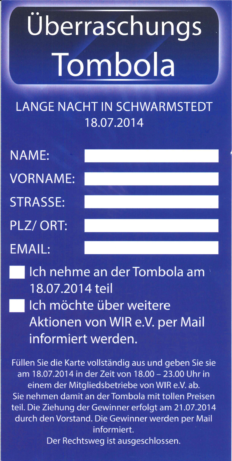 Lange Nacht in Schwarmstedt